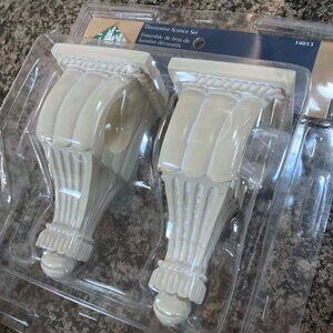 Brand New Decorative Sconce Set for Curtain Rods